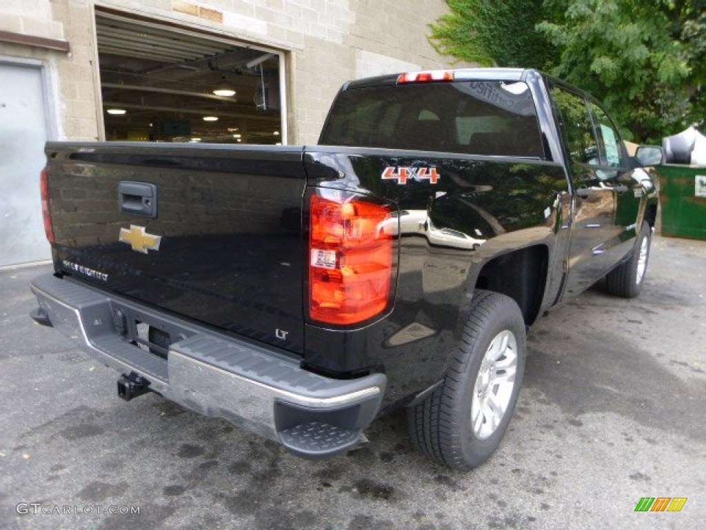 2014 Silverado 1500 LT Crew Cab 4x4 - Black / Jet Black photo #3