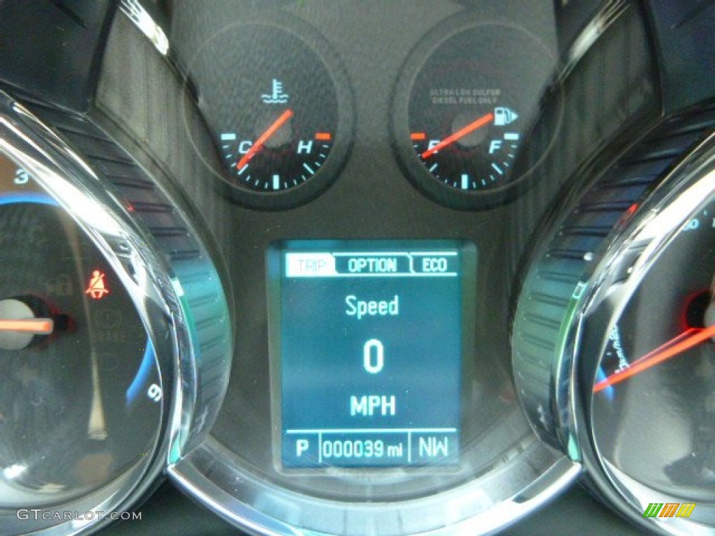 2014 Cruze Diesel - Tungsten Metallic / Jet Black photo #20