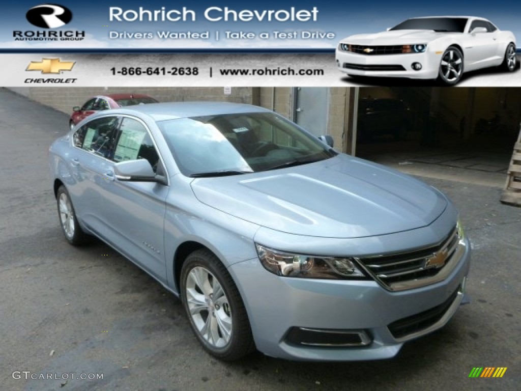 2014 Impala LT - Silver Topaz Metallic / Jet Black photo #1