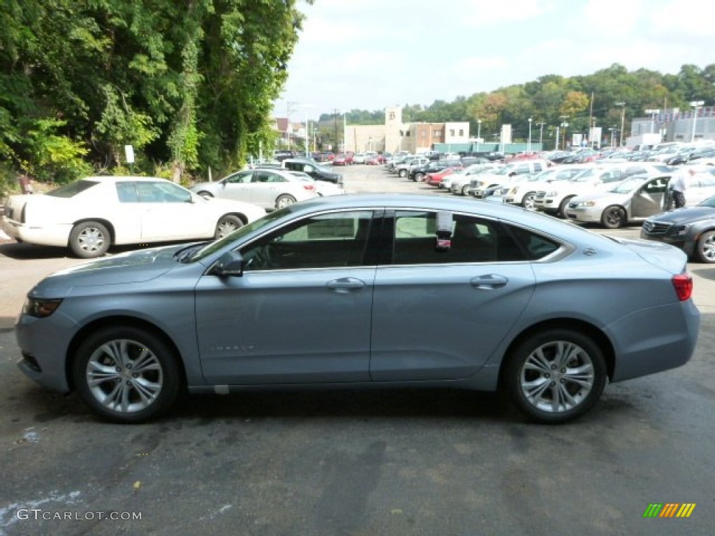 2014 Impala LT - Silver Topaz Metallic / Jet Black photo #6