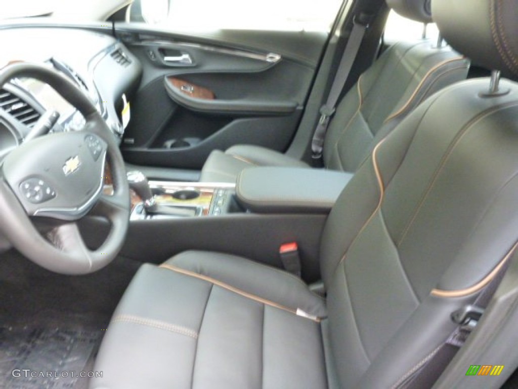 Jet Black Interior 2014 Chevrolet Impala LTZ Photo #85915543