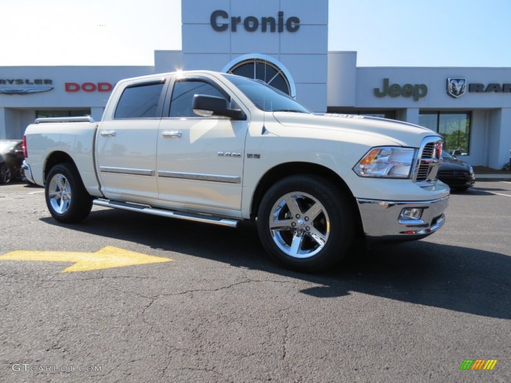 2010 Ram 1500 Big Horn Crew Cab - Cool Vanilla / Dark Slate Gray photo #1