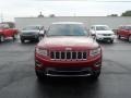 2014 Deep Cherry Red Crystal Pearl Jeep Grand Cherokee Limited 4x4  photo #2