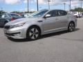 2011 Satin Metal Kia Optima Hybrid  photo #2