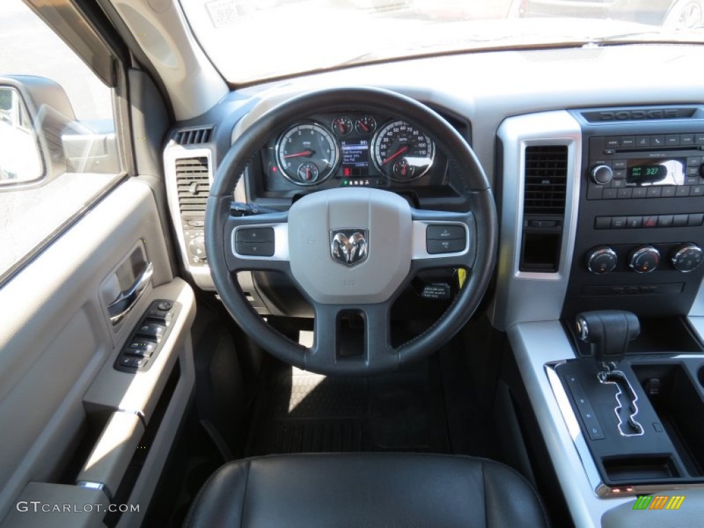 2010 Ram 1500 Big Horn Crew Cab - Cool Vanilla / Dark Slate Gray photo #21