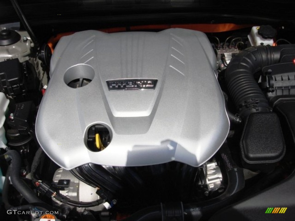 2011 Kia Optima Hybrid 2.4 Liter h DOHC 16-Valve VVT 4 Cylinder Gasoline/Electric Hybrid Engine Photo #85917888