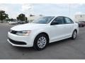 Pure White - Jetta S Sedan Photo No. 1