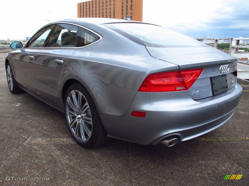 Quartz Gray Metallic 2014 Audi A7 3.0T quattro Premium Plus Exterior Photo #85918755