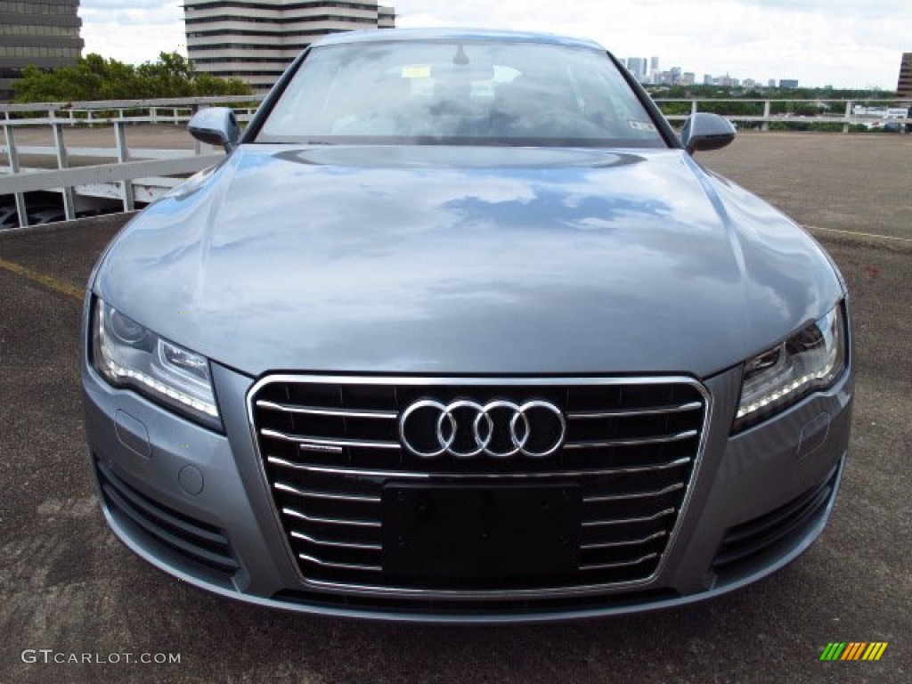 Quartz Gray Metallic 2014 Audi A7 3.0T quattro Premium Plus Exterior Photo #85918794