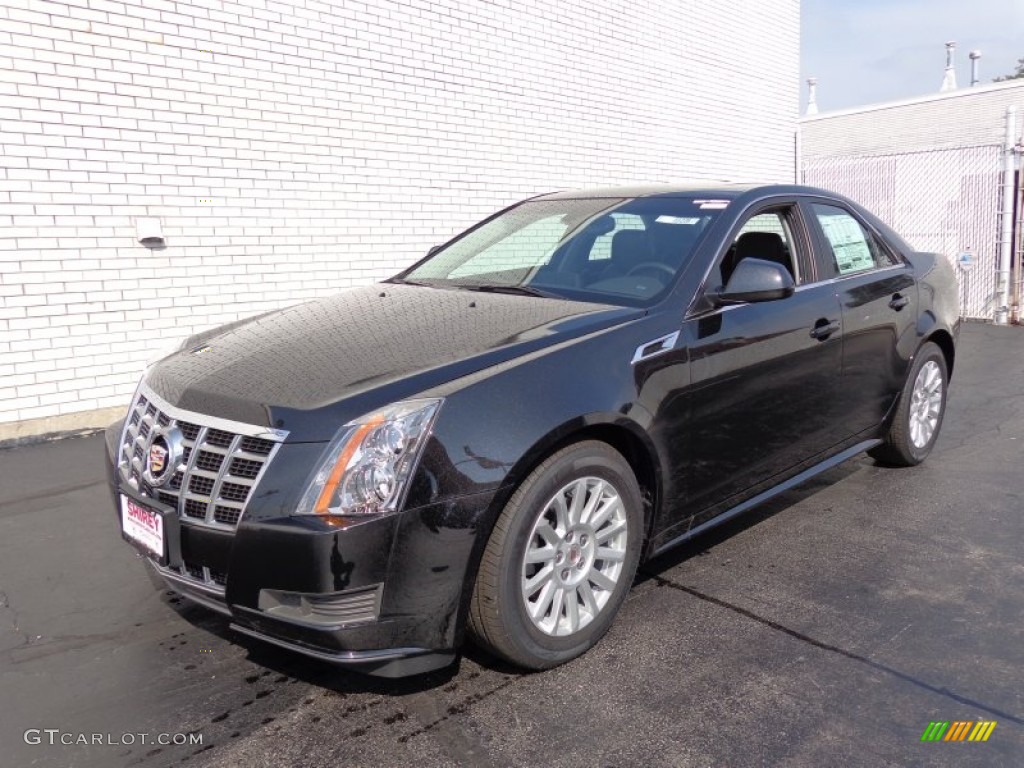 2013 CTS 4 3.0 AWD Sedan - Black Diamond Tricoat / Ebony photo #1