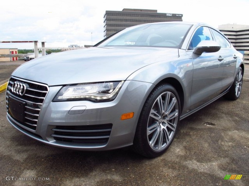 Quartz Gray Metallic 2014 Audi A7 3.0T quattro Premium Plus Exterior Photo #85919340