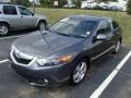 2010 Polished Metal Metallic Acura TSX Sedan  photo #3