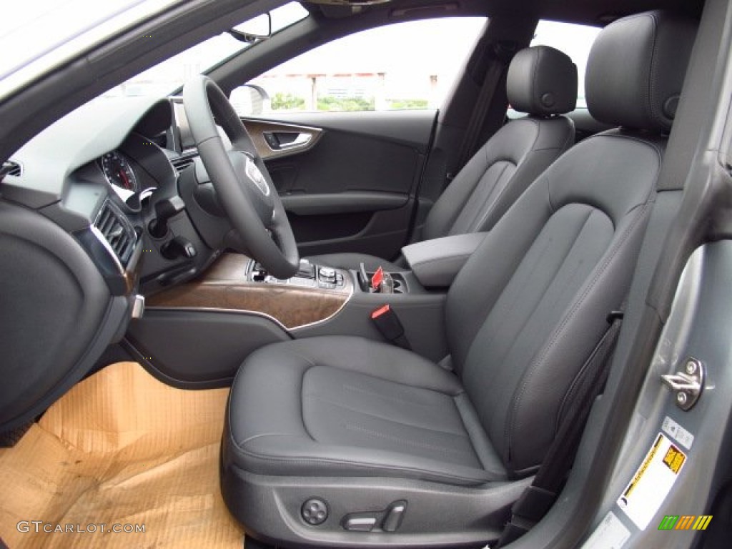 2014 Audi A7 3.0T quattro Premium Plus Front Seat Photo #85919511