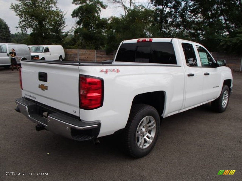 2014 Silverado 1500 LT Double Cab 4x4 - Summit White / Jet Black photo #6