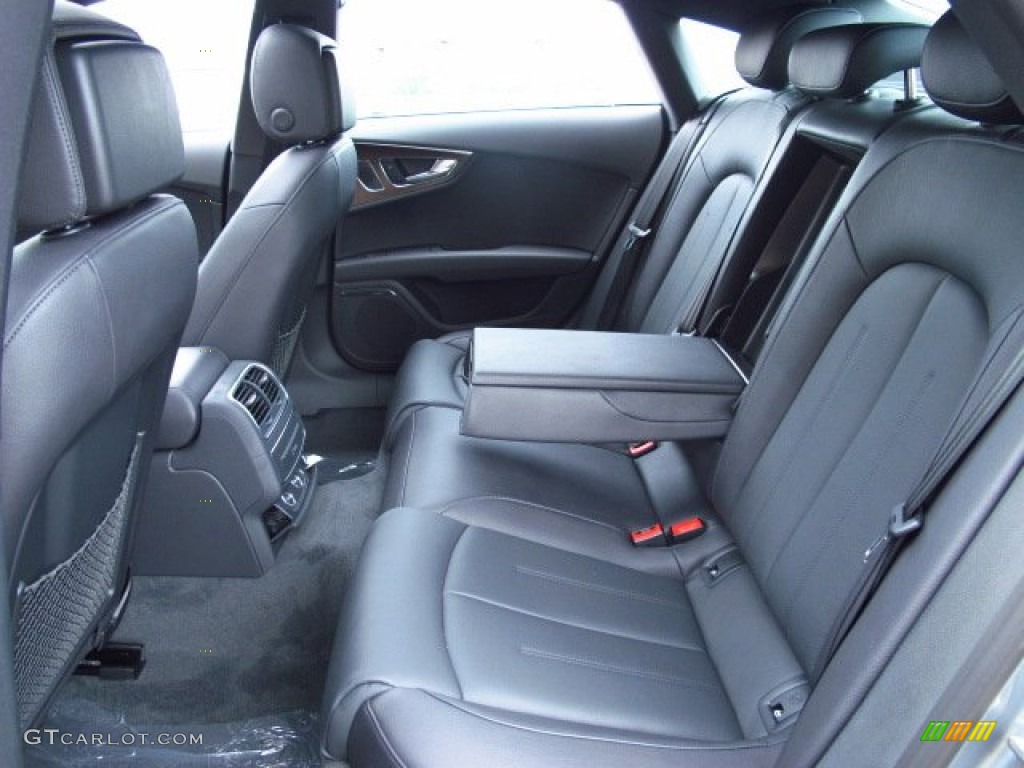 2014 Audi A7 3.0T quattro Premium Plus Rear Seat Photo #85919553