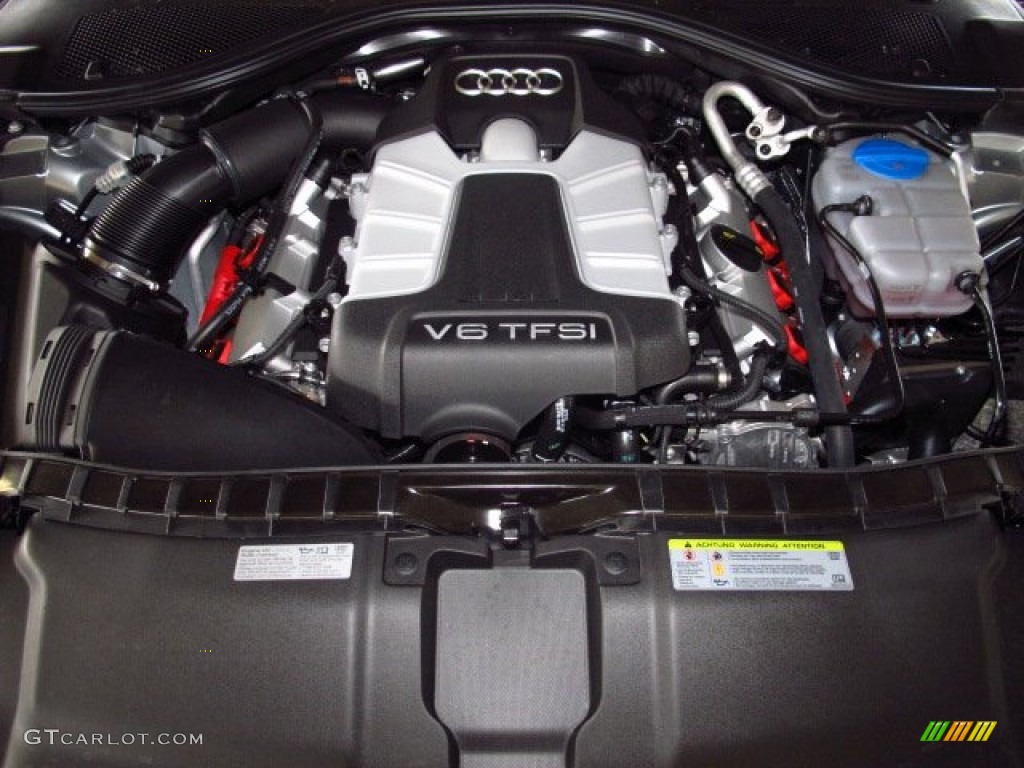2014 Audi A7 3.0T quattro Premium Plus 3.0 Liter Supercharged FSI DOHC 24-Valve VVT V6 Engine Photo #85919859