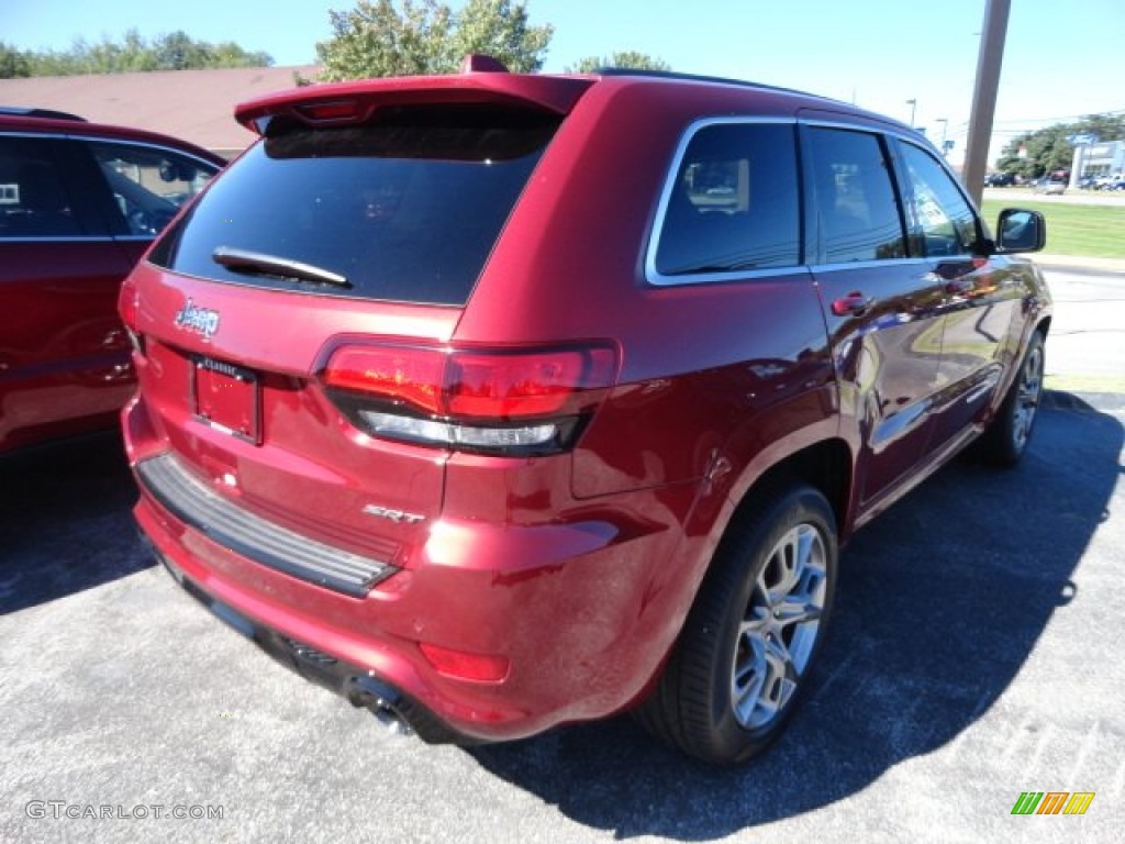 2014 Grand Cherokee SRT 4x4 - Deep Cherry Red Crystal Pearl / SRT Morocco Black photo #2