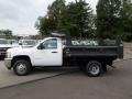 Summit White 2014 Chevrolet Silverado 3500HD WT Regular Cab 4x4 Dump Truck