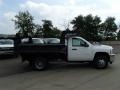 2014 Summit White Chevrolet Silverado 3500HD WT Regular Cab 4x4 Dump Truck  photo #5