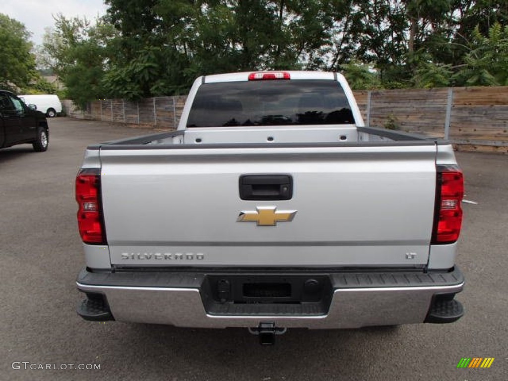 2014 Silverado 1500 LT Double Cab 4x4 - Silver Ice Metallic / Jet Black photo #7