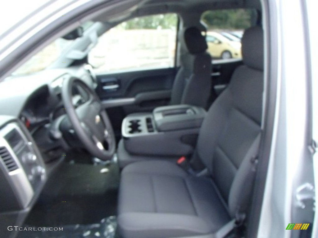 2014 Silverado 1500 LT Double Cab 4x4 - Silver Ice Metallic / Jet Black photo #10