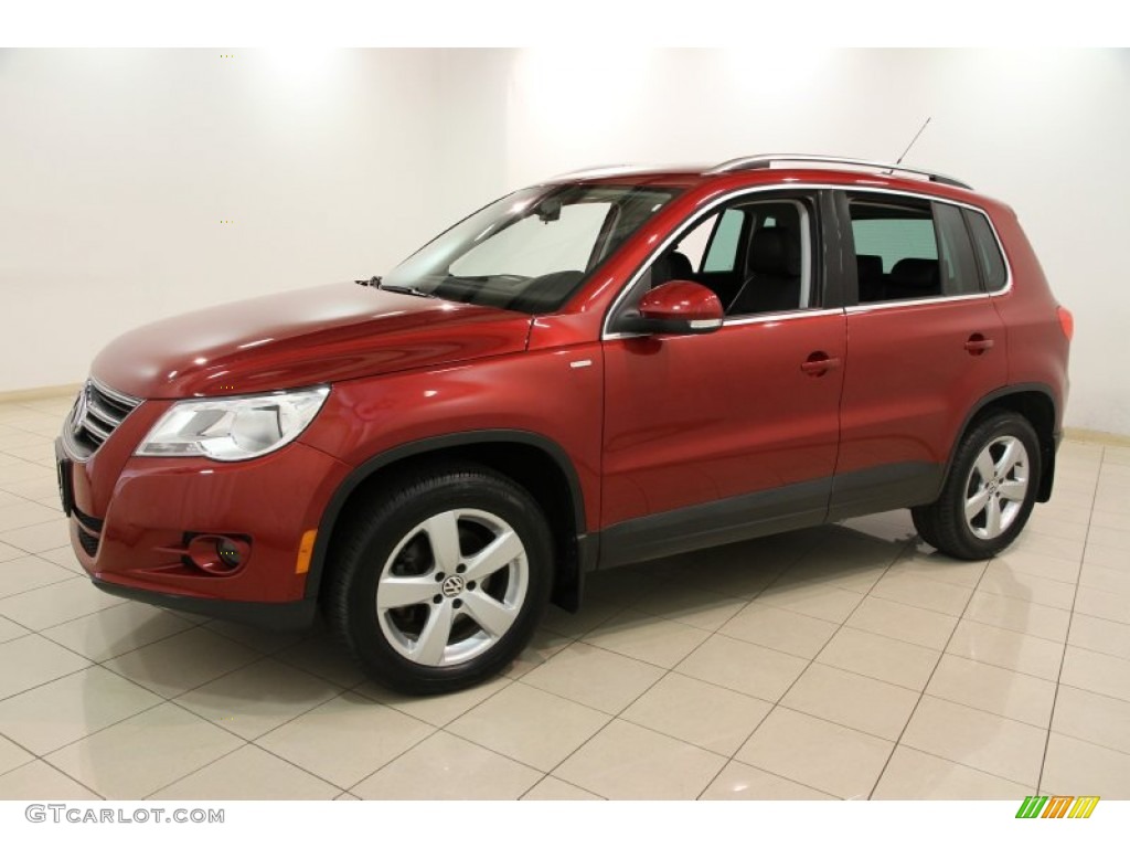 Wild Cherry Metallic 2010 Volkswagen Tiguan Wolfsburg Edition 4Motion Exterior Photo #85920900
