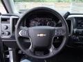Jet Black Steering Wheel Photo for 2014 Chevrolet Silverado 1500 #85921050