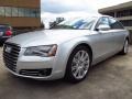 Ice Silver Metallic - A8 L 4.0T quattro Photo No. 5
