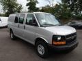 2014 Silver Ice Metallic Chevrolet Express 3500 Cargo WT  photo #4