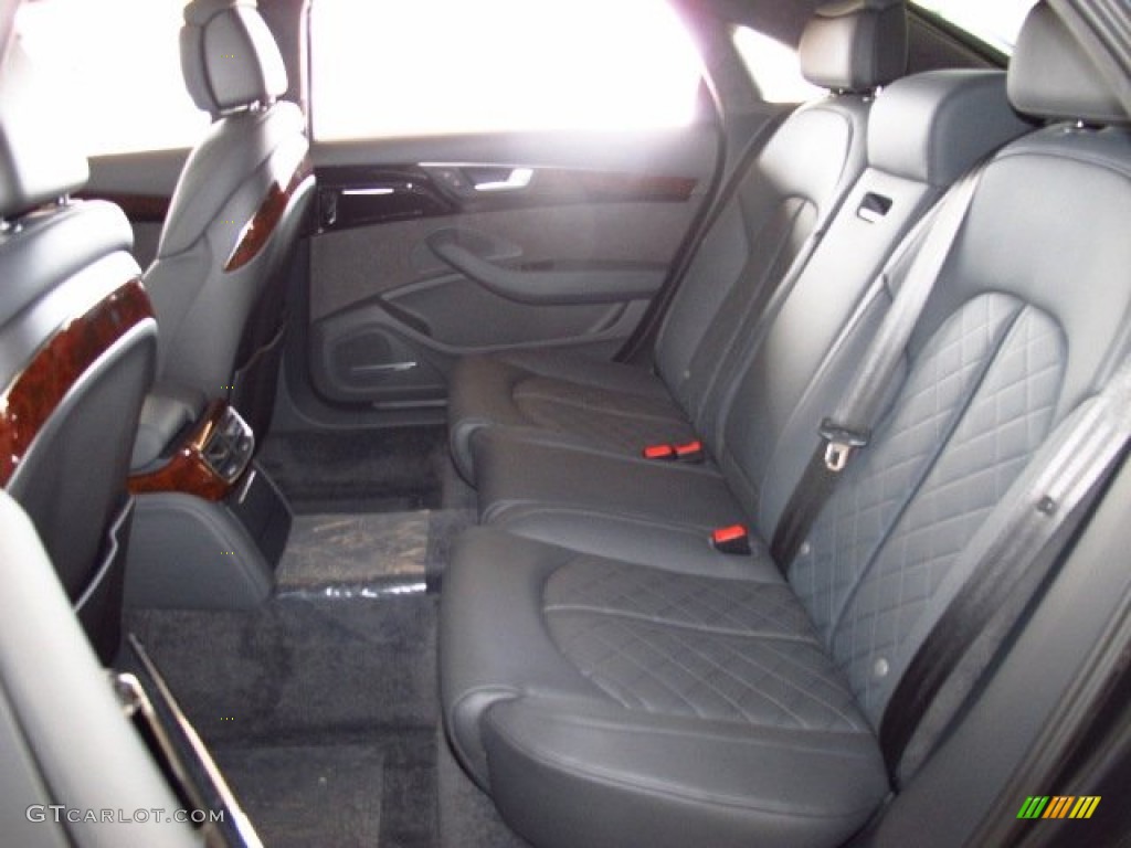 2014 Audi A8 L 3.0T quattro Rear Seat Photo #85921986