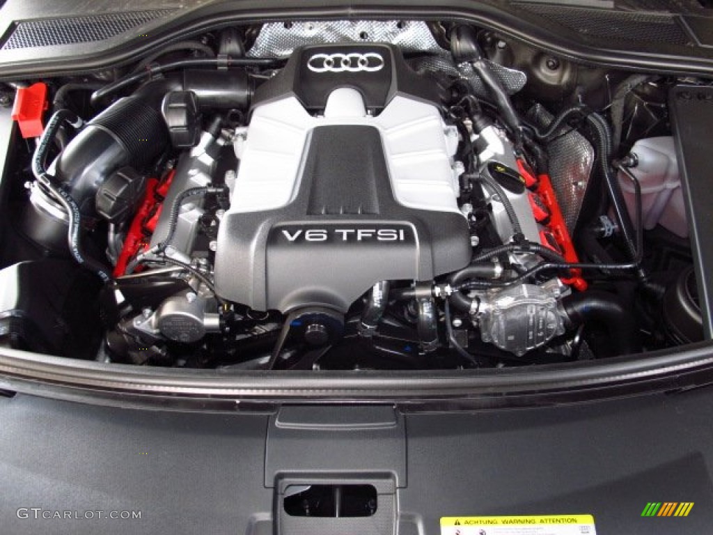 2014 Audi A8 L 3.0T quattro 3.0 Liter Supercharged FSI DOHC 24-Valve VVT V6 Engine Photo #85922324