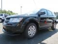 2014 Pitch Black Dodge Journey Amercian Value Package  photo #3