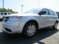 2014 Bright Silver Metallic Dodge Journey Amercian Value Package  photo #3