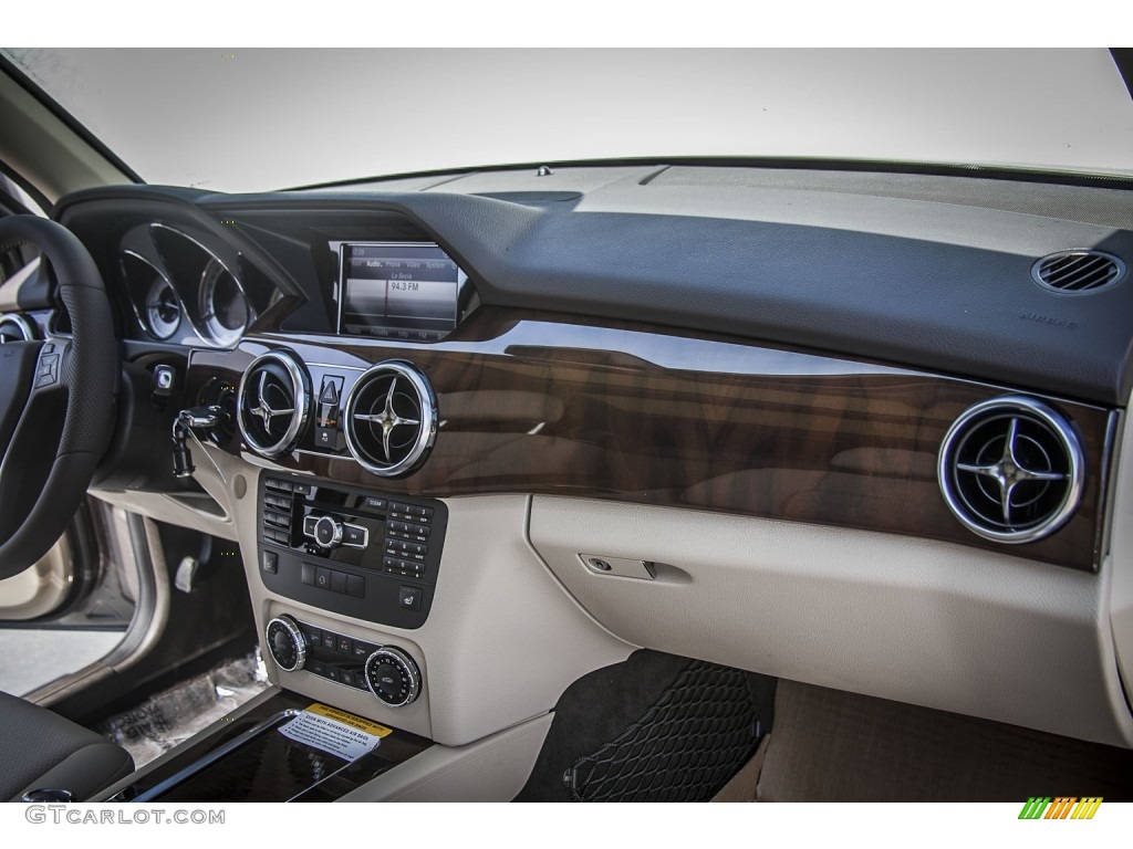2014 Mercedes-Benz GLK 250 BlueTEC 4Matic Almond Beige/Mocha Dashboard Photo #85922994