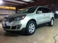 2014 Champagne Silver Metallic Chevrolet Traverse LT  photo #1