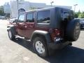 2010 Flame Red Jeep Wrangler Unlimited Mountain Edition 4x4  photo #5