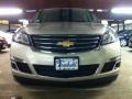 2014 Champagne Silver Metallic Chevrolet Traverse LT  photo #2