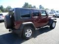 2010 Flame Red Jeep Wrangler Unlimited Mountain Edition 4x4  photo #6