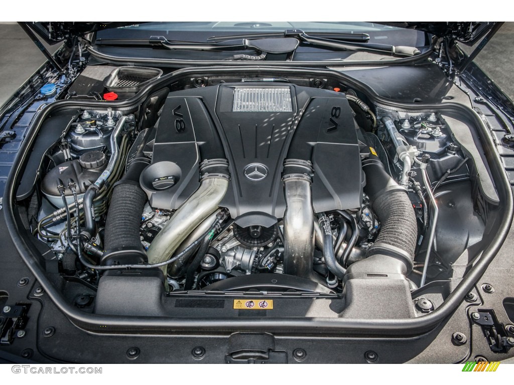 2014 Mercedes-Benz SL 550 Roadster 4.6 Liter Twin-Turbocharged DOHC 32-Valve VVT V8 Engine Photo #85923483