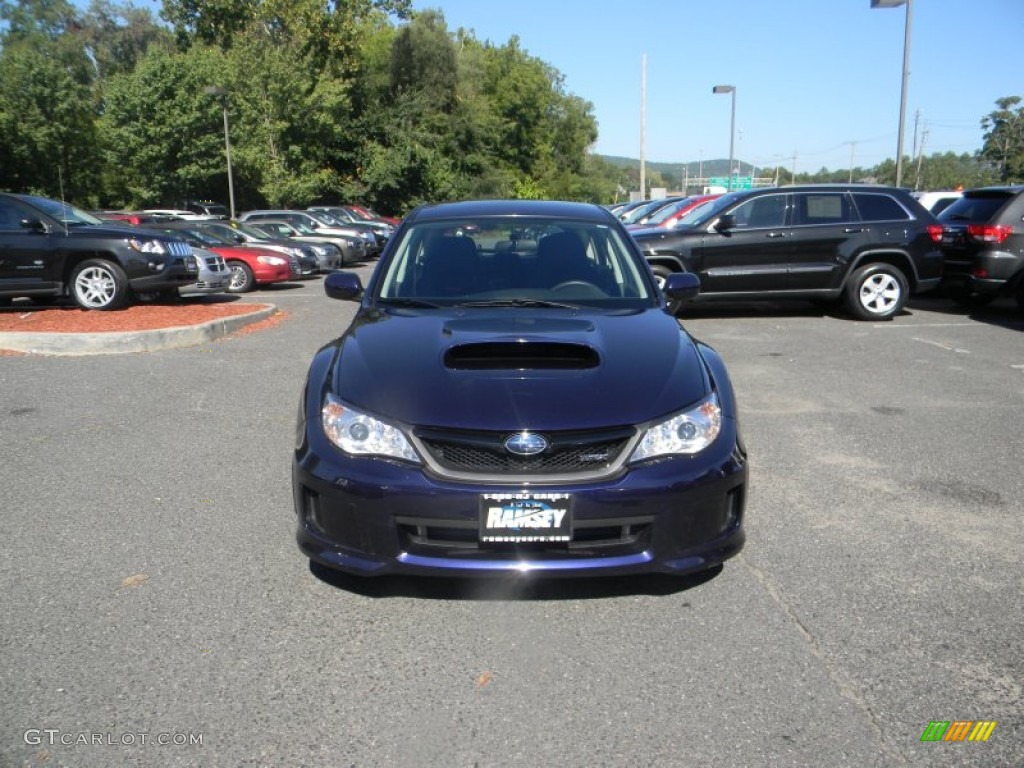 2012 Impreza WRX 5 Door - WRX Plasma Blue / WRX Carbon Black photo #2