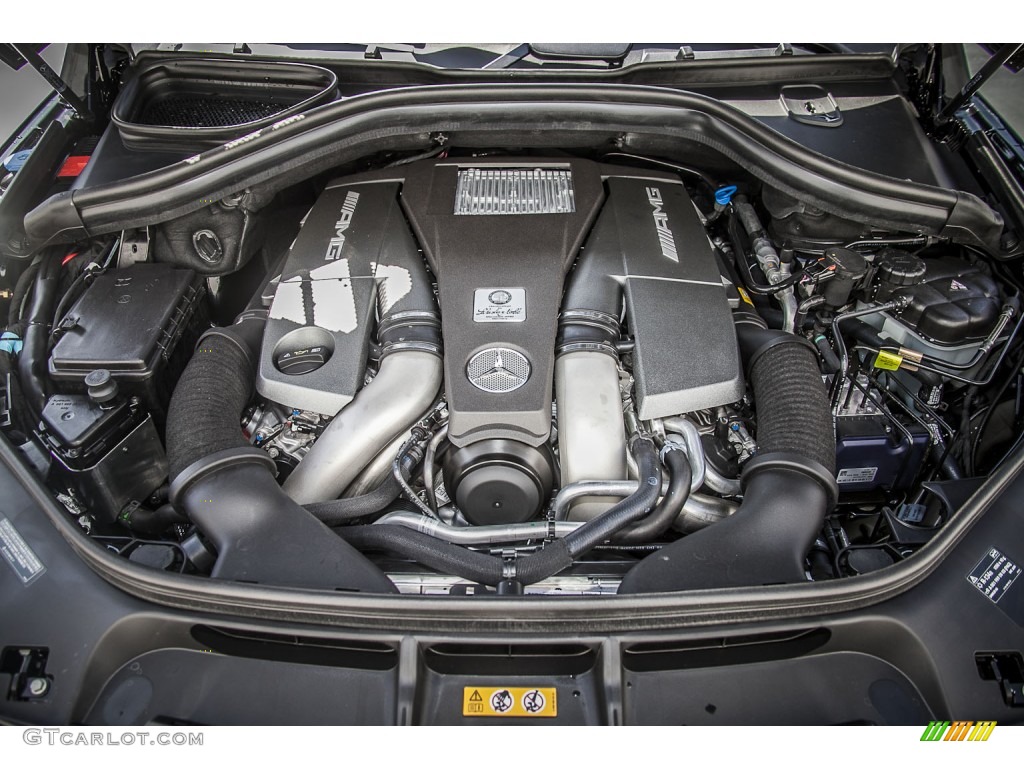 2014 Mercedes-Benz ML 63 AMG 5.5 AMG Liter biturbo DOHC 32-Valve VVT V8 Engine Photo #85925664