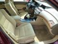 Ivory 2008 Honda Accord EX Sedan Interior Color