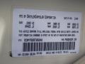 PWG: Cool Vanilla White 2005 Chrysler PT Cruiser GT Convertible Color Code