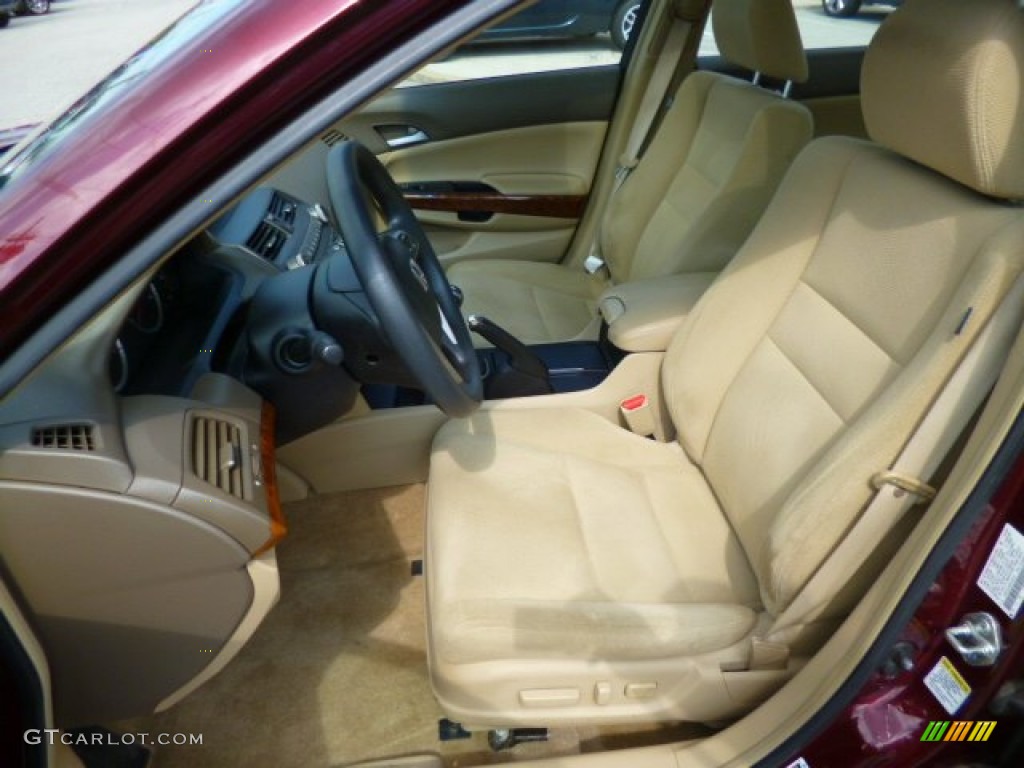 2008 Honda Accord EX Sedan Front Seat Photos