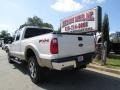 2011 Oxford White Ford F350 Super Duty Lariat Crew Cab 4x4  photo #5