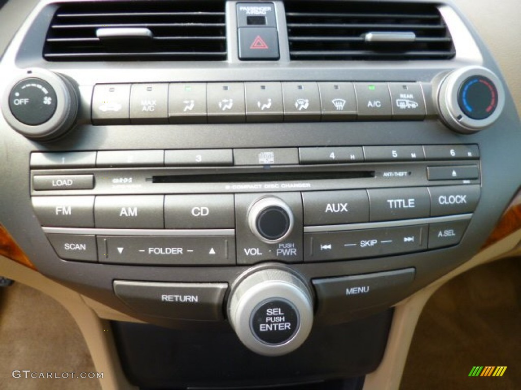 2008 Honda Accord EX Sedan Controls Photos