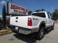 2011 Oxford White Ford F350 Super Duty Lariat Crew Cab 4x4  photo #21