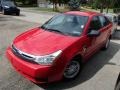 Vermillion Red - Focus SE Sedan Photo No. 3