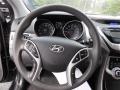 2012 Midnight Black Hyundai Elantra GLS  photo #17