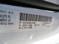 PW7: Bright White 2014 Chrysler 300 C Color Code